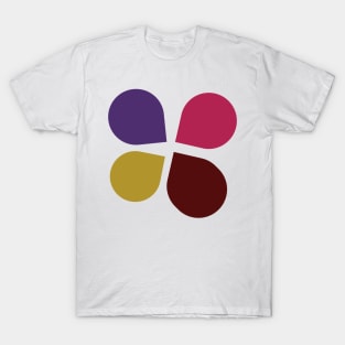 Four (4) Colorfu Balloons coming together in Unity T-Shirt